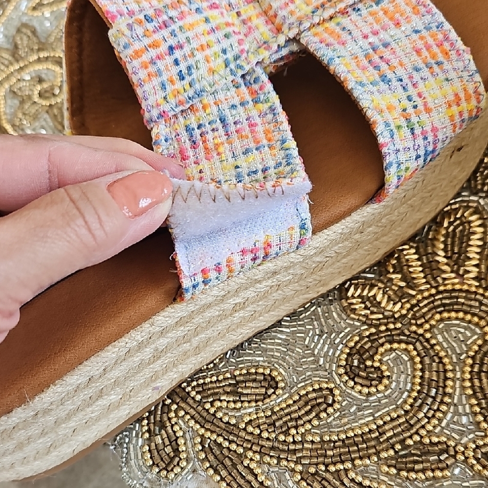 Zodiac Women's Colorful Espadrille Sandals - Picture 6 of 7
